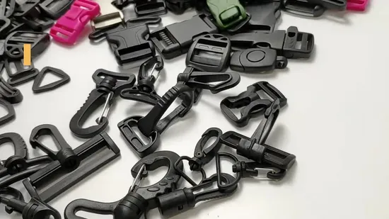 Bags Accessories Strap Buckles Lobster Clasp POM Plastic Lanyard D Swivel Snap Hook for Bag Handbag