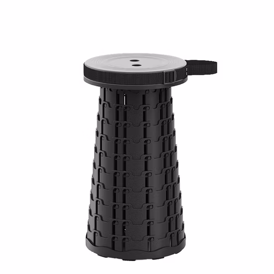 Royalunion New Trendy Furniture Black White Plastic Foot Kitchen Ru1403 Foldable Folding Step Stool
